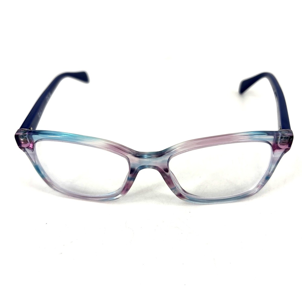 Ray Ban RB1591 3807 Violet Striped Eyeglass FRAMES ONLY 46-16-125‎